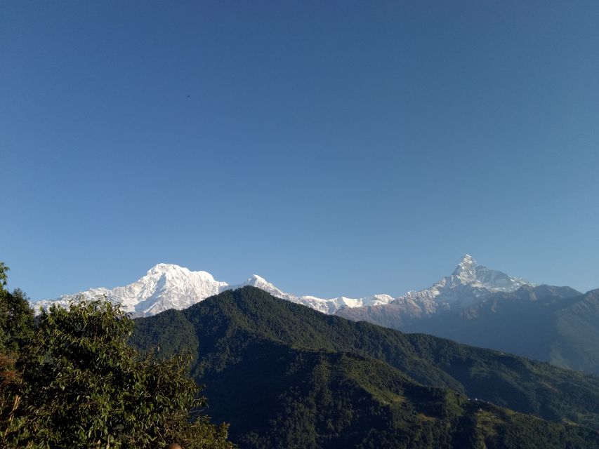 1 N 2 Days easy Dhampus,Australian camp trek from Pokhara - Sunset from the ridge