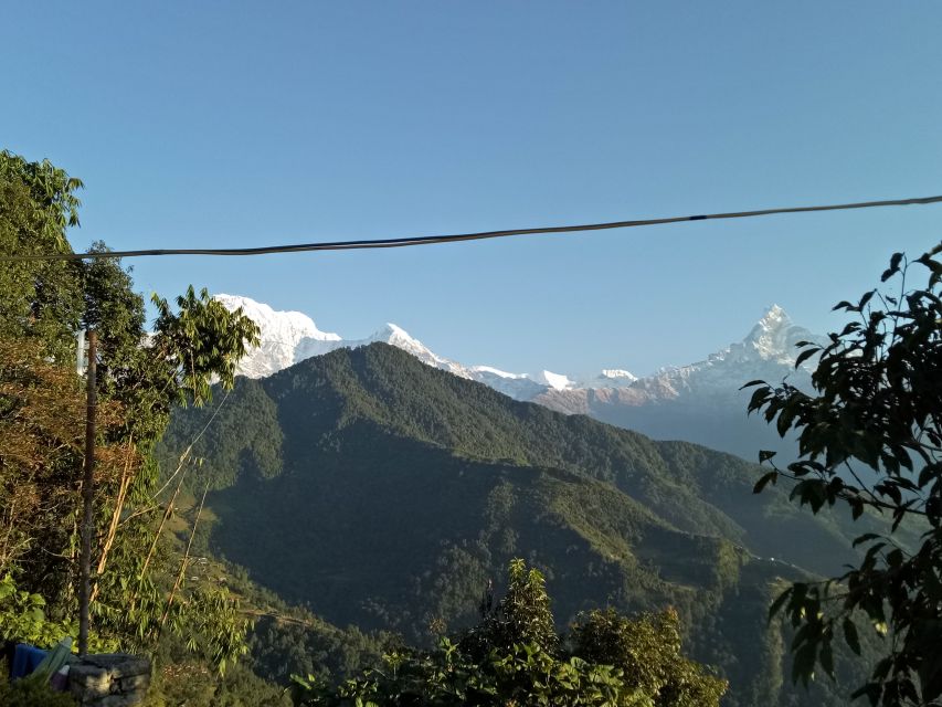 1 N 2 Days easy Dhampus,Australian camp trek from Pokhara - Day two: sunrise, breakfast, and the walk down
