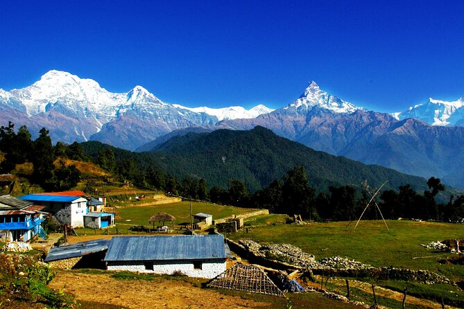 3 Day Australian Camp Dhampus Ghandruk Easy Trek in Pokhara - Day 3: Sunrise, Ghandruk, and the descent to Birethanti