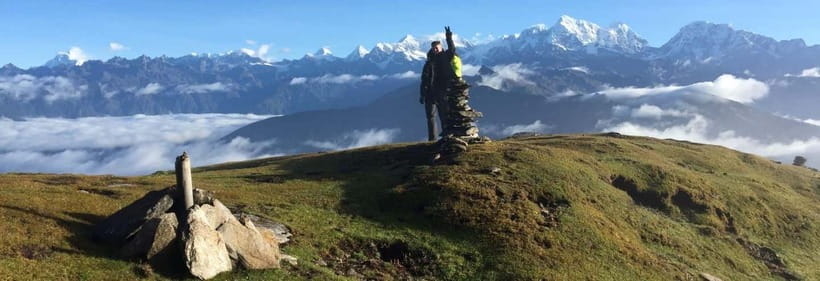 4 Days Pikey Peak Trek : The Best View of Mt Everest - Day 1: Kathmandu to Dhap, then on to Jhapre