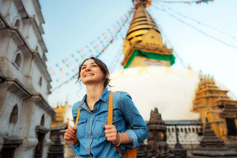 7-Heritage of Kathmandu: At your comfort 1-Day Tour - 9:00 AM at Swayambhunath, the Monkey Temple