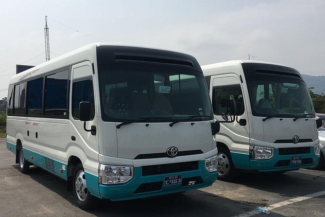 Ac Toyota Coaster Deluxe Coach Kathmandu to Pokhara - The Morning Pickup Plan in Kathmandu