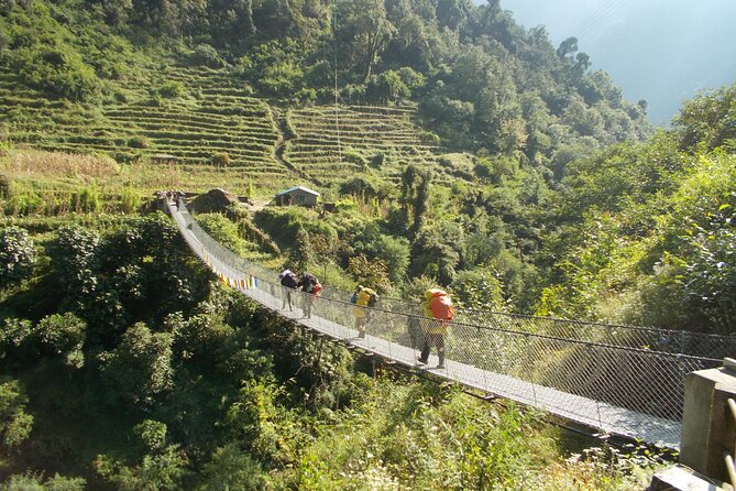 Annapurna Base Camp Trek - 10 Days - Day 7: Chhomrong and Jhinu Danda