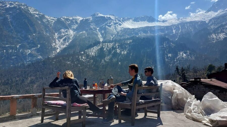 Annapurna Circuit Trek With Tilicho Lake :Best Trek in Nepal - Dharapani to Chame: forests and mountain air
