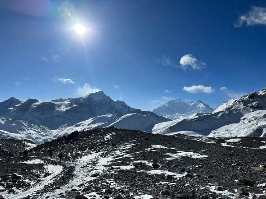 Annapurna Circuit Trek With Tilicho Lake :Best Trek in Nepal - Manang to Tilicho Base Camp: rougher ground ahead