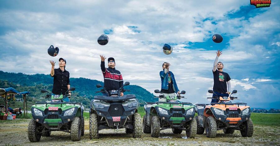 ATV Tours: Rev Up Your Adventure - The 45-minute route toward Sarangkot and Fewa Lake