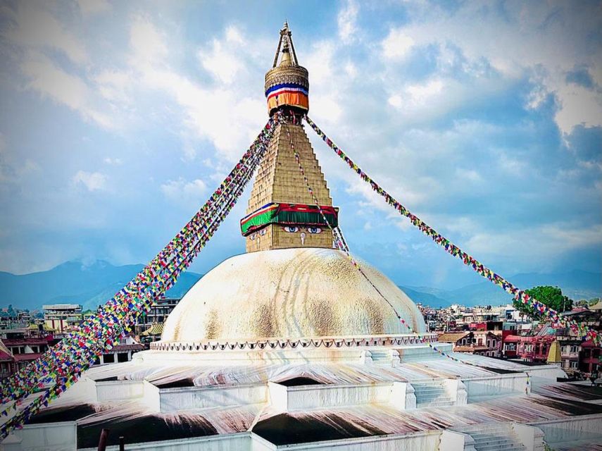 Bhaktapur Durbar Square and Boudhanath Stupa - Starting from Kathmandu in a private car