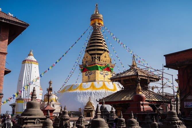 Chandragiri Cable Car & Monkey Temple Private Guided Day Tour - Two very different views of Kathmandu