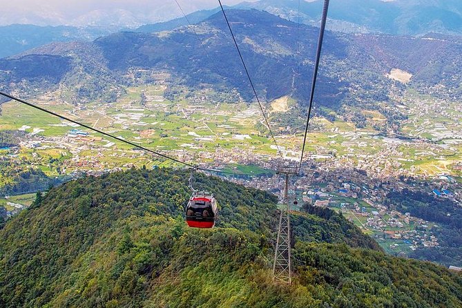 Chandragiri Hill Cable Car Tour with Hotel Transfers from Kathmandu - Riding the cable car to Chandragiri Hill