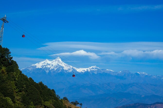 Chandragiri Hills Private Tour - Riding the 2.5-kilometre cable car