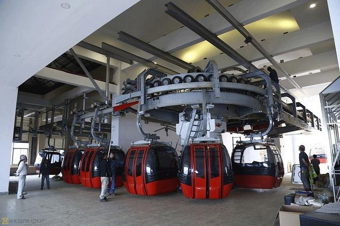 Chandragiri : Majestic Hilltop & Cable Car Views with Lunch - The cable car ride up through the trees