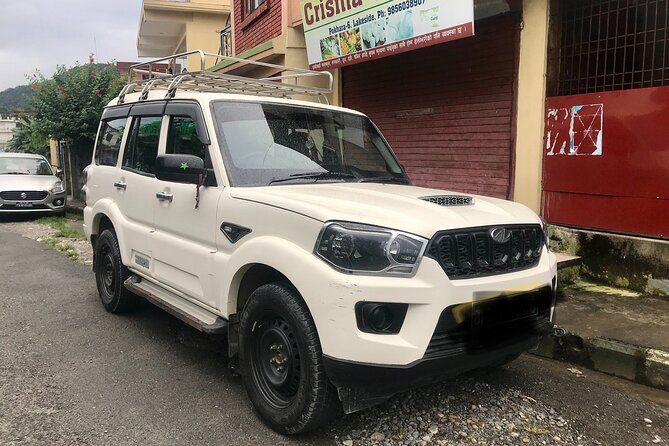 Discover Pokhara in Style: Private Vehicle Service with Driver - Picking between a car, Jeep, Scorpio, and Hiace