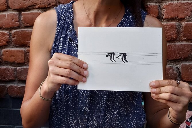 Discover Ranjana Lipi the Traditional Newari Script - Why the Ranjana script makes this more than a craft class