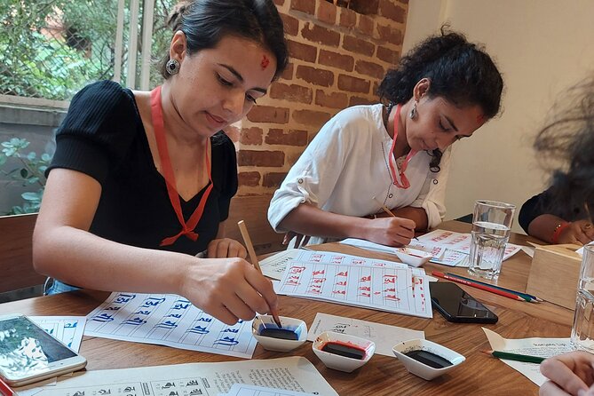Discover Ranjana Lipi the Traditional Newari Script - A closer look at the teaching style