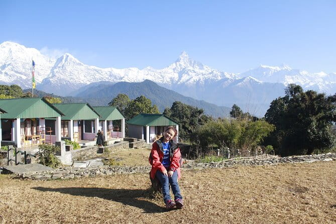 Easy Day Hiking to Australian Camp from Pokhara - The uphill trail from Kande to Australian Camp