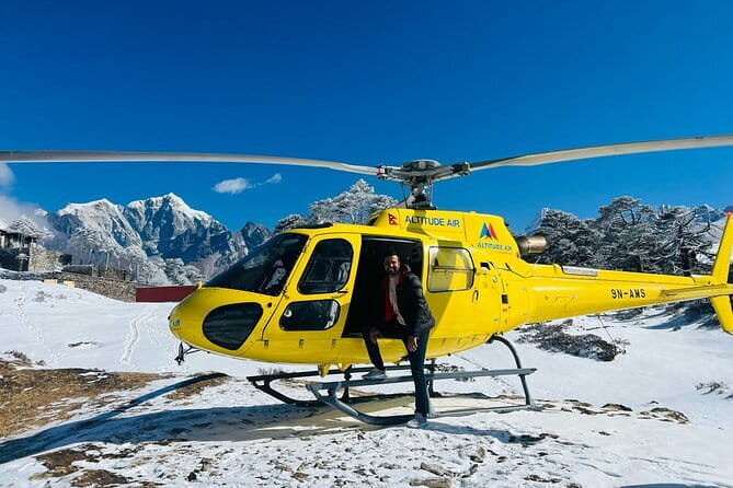 Everest Base Camp helicopter tour with landing - Key details that shape the day