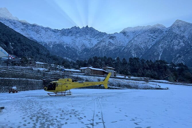Everest Base Camp helicopter tour with landing - Why this flight is special for non-trekkers