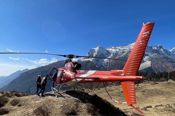 Everest Base Camp helicopter tour with landing - Flying over Kala Patthar and Everest Base Camp