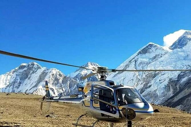 Everest Base Camp helicopter tour with landing - The return through Lukla to Kathmandu