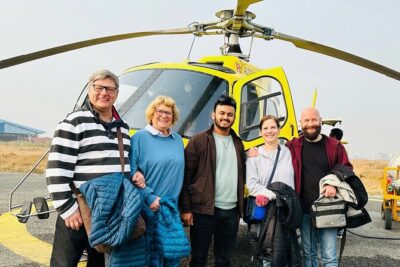 Everest Base Camp Helicopter Tour with Stop at Everest View Hotel