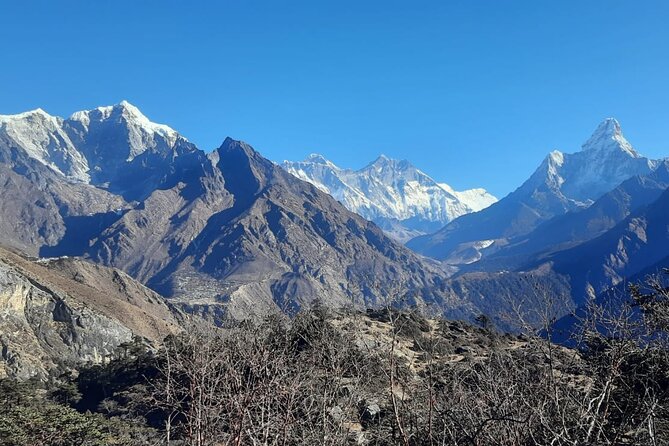 Everest Base Camp Trek and Kathmandu Tour: 15 Days - Tengboche Monastery and the first big mountain views
