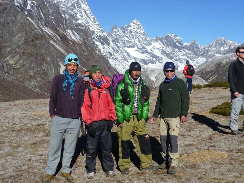 Everest Base Camp Trek from Lukla - Tengboche Monastery among rhododendrons and peaks