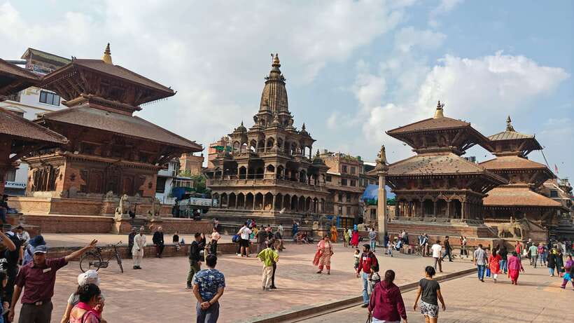 From Kathmandu: 3 Major Durbar Square Guided Tour - Patan’s Krishna Mandir and the Palace Courtyards