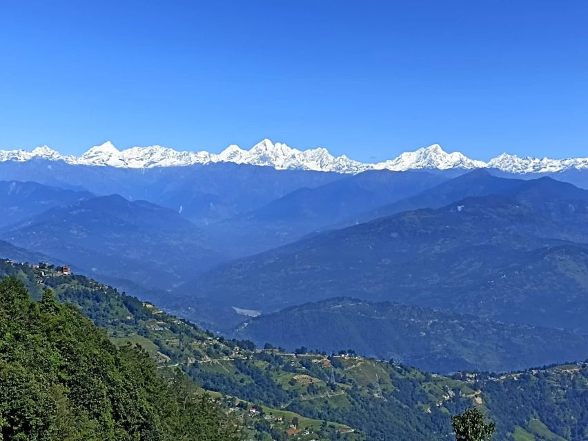 From Kathmandu: Everest View from Nagarkot & hike to Changu - Nagarkot viewpoint and the mountain question
