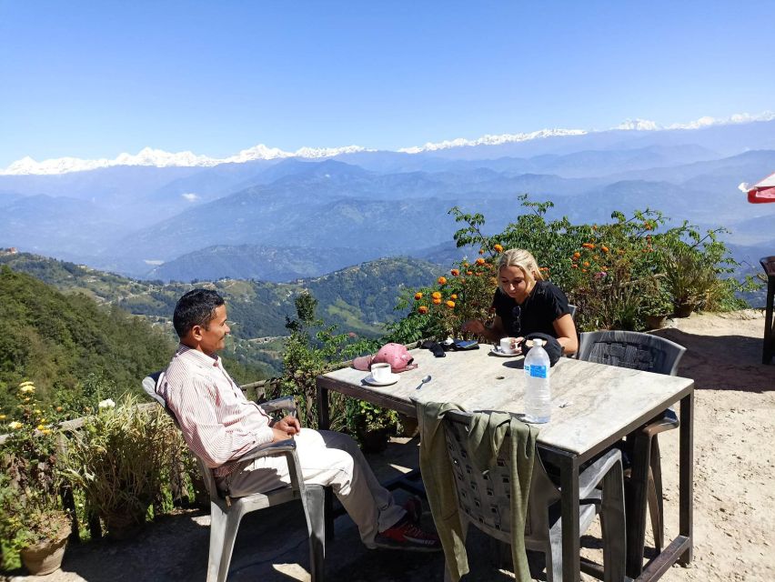 From Kathmandu: Everest View from Nagarkot & hike to Changu - Lunch in Changu village