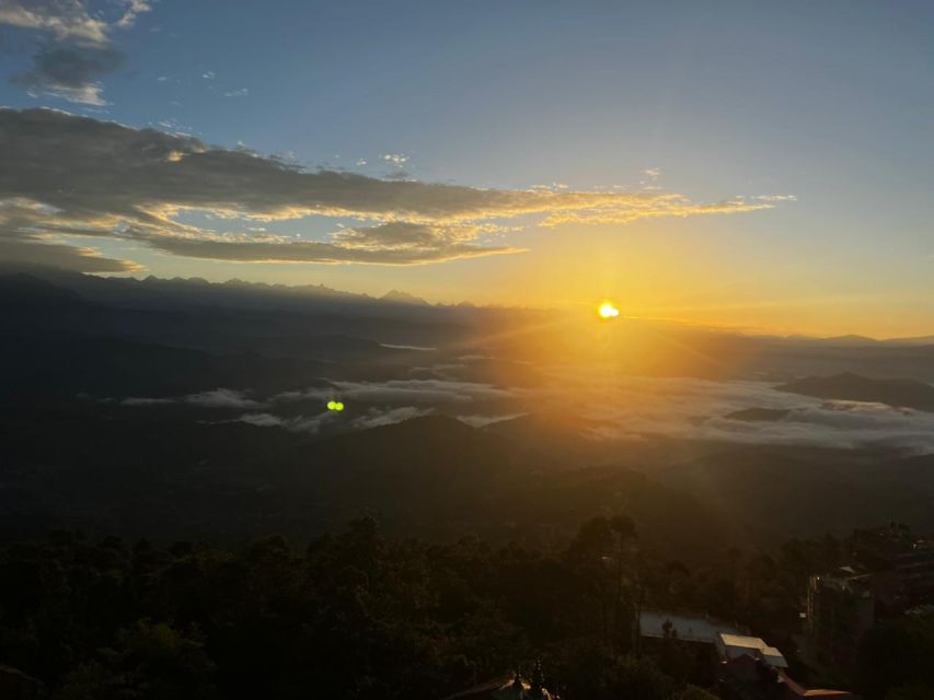 From Kathmandu: Nagarkot Tour Package 1 Nights 2 Days - Day one: Kathmandu, Bhaktapur, and the road to Nagarkot