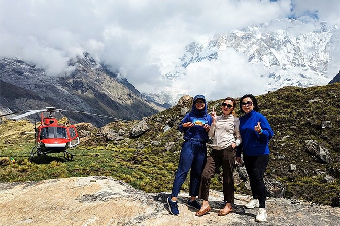 From Pokhara: Annapurna Base Camp (ABC) Helicopter Landing Tour - Landing at 4,130 meters