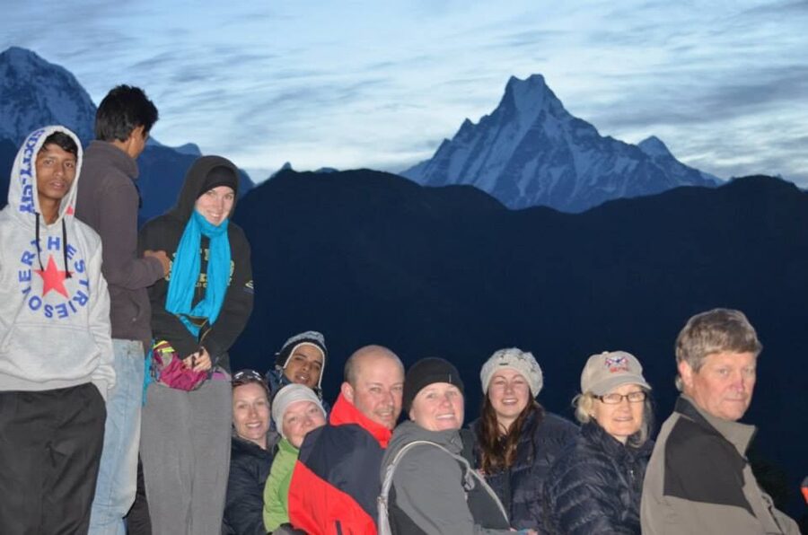 From Pokhara: Australian Camp & Dhampus 1, or 2-Day Trek - The one-day route from Kande to Phedi