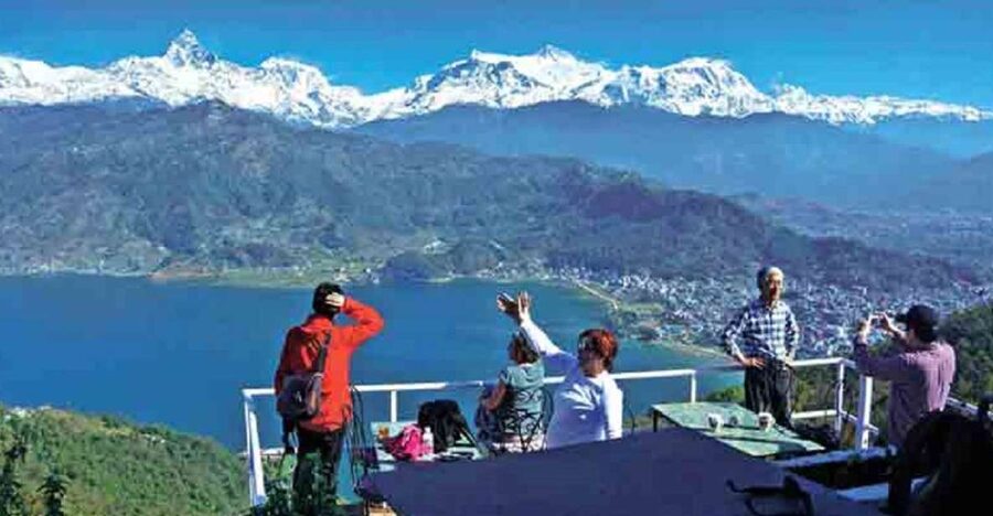 From Pokhara: Guided Tour to Visit 4 Himalayas View Point - Dhampus village: mountain views with a local setting