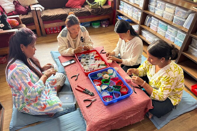 Handmade Jewellery Workshop with Nepali Women - The Three-Hour Workshop, Step by Step
