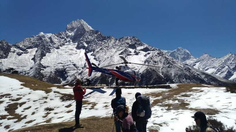 Helicopter tour to Annapurna Base Camp from Pokhara -1 Day - Landing at Annapurna Base Camp at 4,130 meters