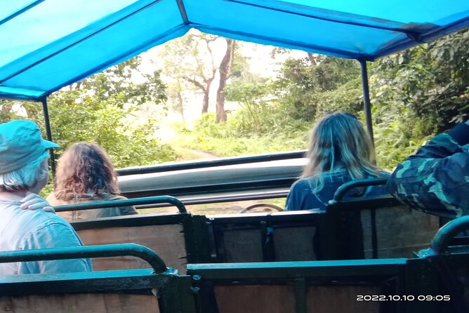 Jeep safari (4-5 hrs. Sharing) inside Chitwan National Park. - The open-hood jeep advantage