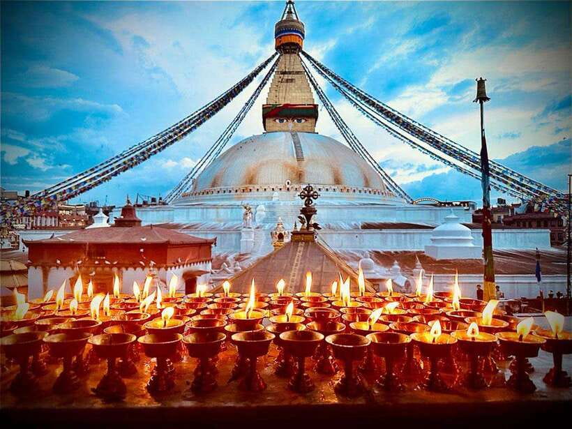 Kathmandu: 7 UNESCO Sites Tour in 1 Day (Private Tour) - Swayambhunath, the hilltop opening scene