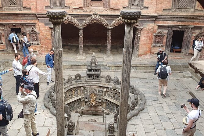 Kathmandu and Patan Heritage and Living Goddess Experience Tour - Ason market shows Kathmandu at street level