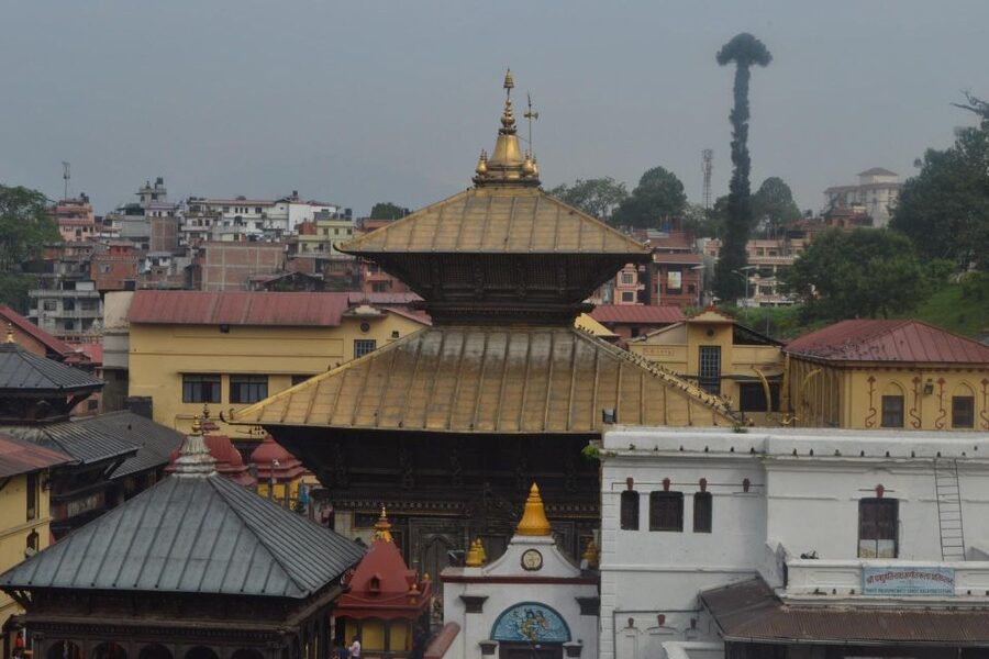 Kathmandu: Chandragiri Cable Car and Monkey Temple Tour - Momos with a view