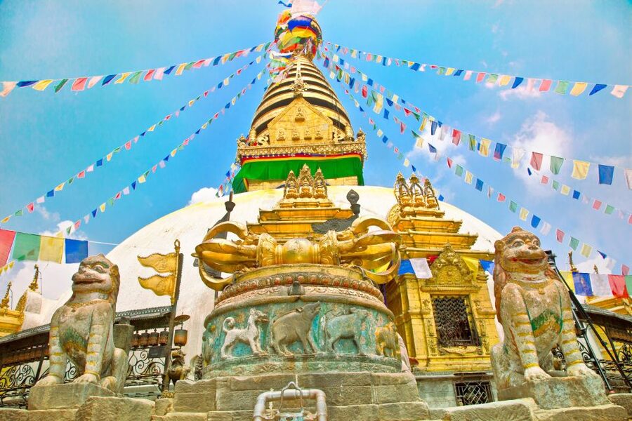 Kathmandu: Chandragiri Cable Car and Monkey Temple Tour - Rising above the valley on the Chandragiri cable car