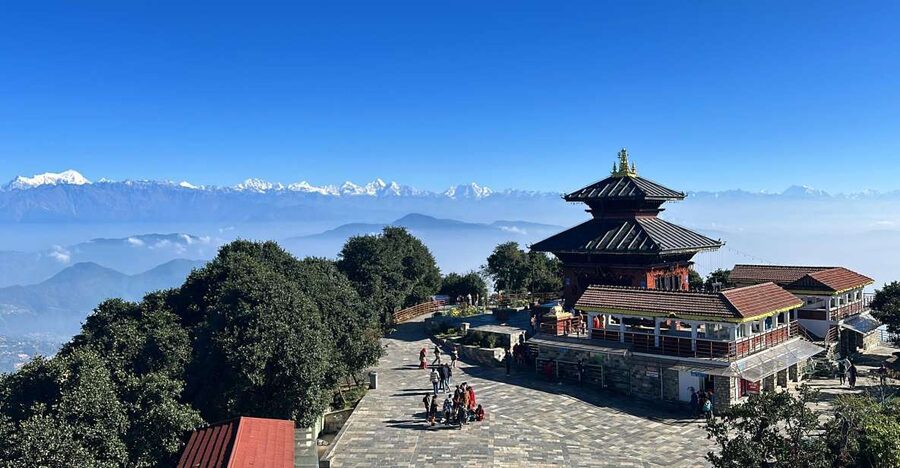 Kathmandu: Chandragiri Cable Car, and Swayambhu - The View Tower and the Himalayan outlook