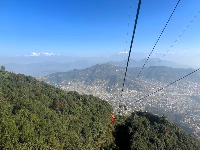 Kathmandu: Chandragiri Cable Car, and Swayambhu - Nature walks and free time at the top