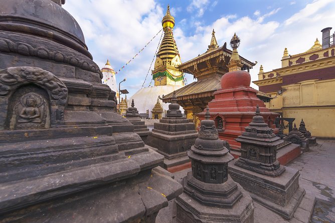 Kathmandu city tour - 4 UNESCO World Heritage Sites - Swayambhunath, the Monkey Temple on the hill