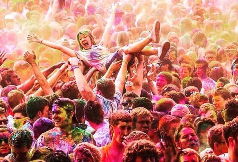 Kathmandu Durbar Square | Holi Festival Celebration 2 March - The practical value of the $35 price