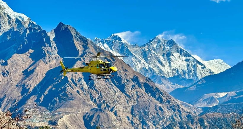 Kathmandu: Everest Helicopter Tour with Landing & Breakfast - Pheriche and the high Khumbu route