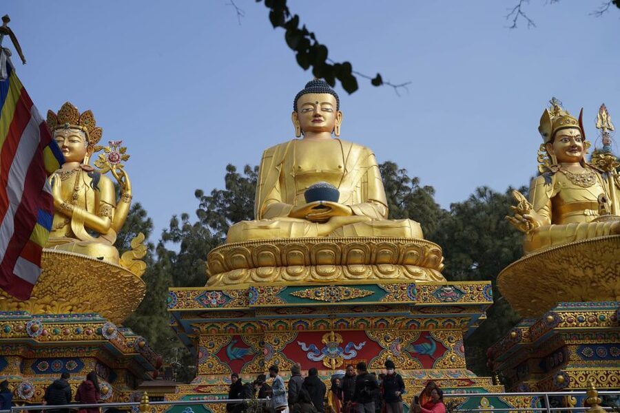 Kathmandu: Full-Day UNESCO Sightseeing Tour with Transfers - Swayambhunath and its hilltop prayer wheels