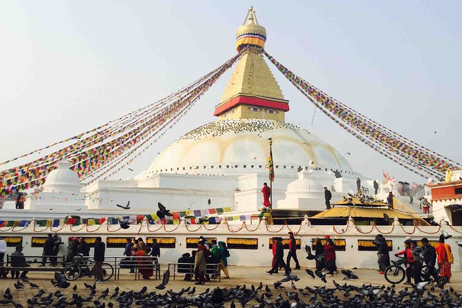 Kathmandu Highlights: Private UNESCO World Heritage Sites Tour - Swayambhunath and the hilltop view