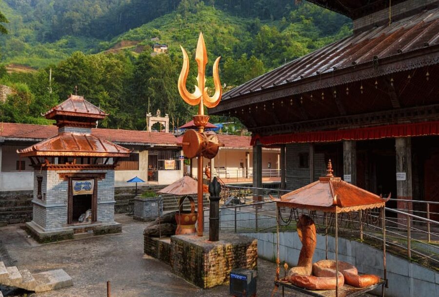 Kathmandu: Nagarkot, Bhaktapur, Doleswor & Sanga Statue Tour - Sanga’s Kailashnath Mahadev statue