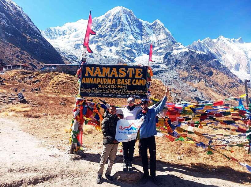 Kathmandu/Pokhara: 5-Day Annapurna Base Camp (ABC) Trek - Day 3: Machhapuchhre Base Camp to Annapurna Base Camp