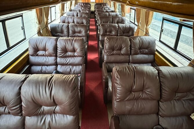 Kathmandu to Pokhara Premium sofa bus ticket - Arriving Near Lakeside in Pokhara
